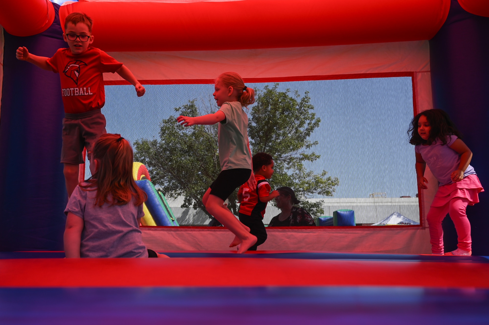 Airmen and their families enjoy Family Day 2025.