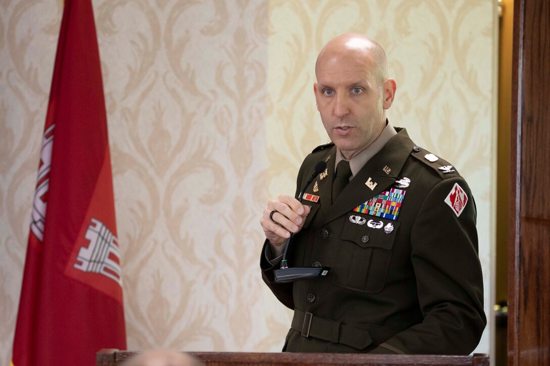 This presidentially appointed Mississippi River Commission (MRC) holds a low-water and a high-water inspection trip along the Mississippi River each year aboard the Motor Vessel Mississippi. 

The Memphis District Commander, Col. John L. Morrow delivered remarks to commission members and meeting attendees for the first time, Aug. 18. Remarks covered district projects and programs specific to the Memphis District. Morrow also provided remarks at the Aug. 19 and 20 hearings later in the week. 

MRC trips serve several key purposes, one being to provide a forum for commission members to engage with the public, partners, and other key stakeholders on river- and navigation-related issues, challenges, and opportunities. These trips are crucial for ensuring the public's voice is heard by USACE leadership as it is later used to shape decisions affecting the Mississippi River and surrounding areas. 

The information and perspectives shared during the public hearings are invaluable to the MRC and the Corps for making informed decisions regarding the nation's water resources.