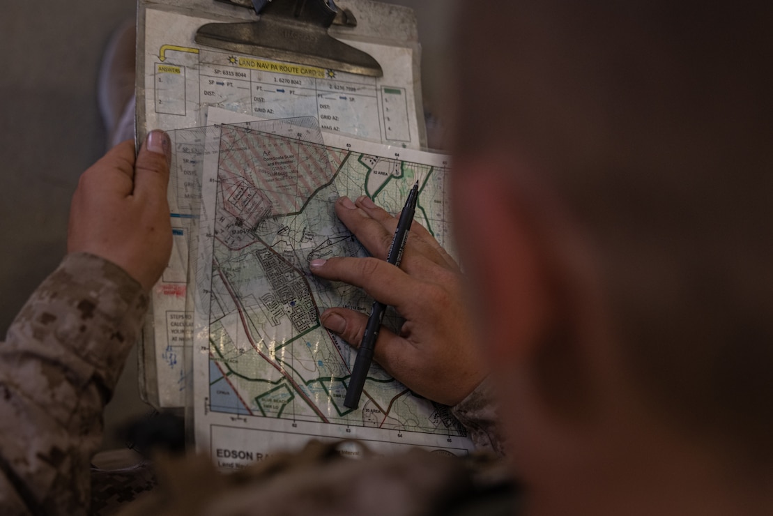 Charlie Company Land Navigation
