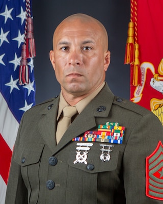 Portrait of Sergeant Major Phillip R. Kirkham