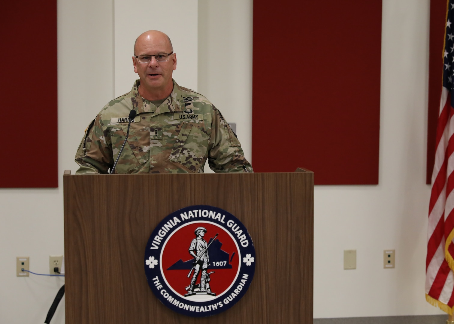 Harris succeeds Calley as VaARNG Senior Warrant Officer