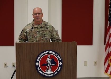 Harris succeeds Calley as VaARNG Senior Warrant Officer
