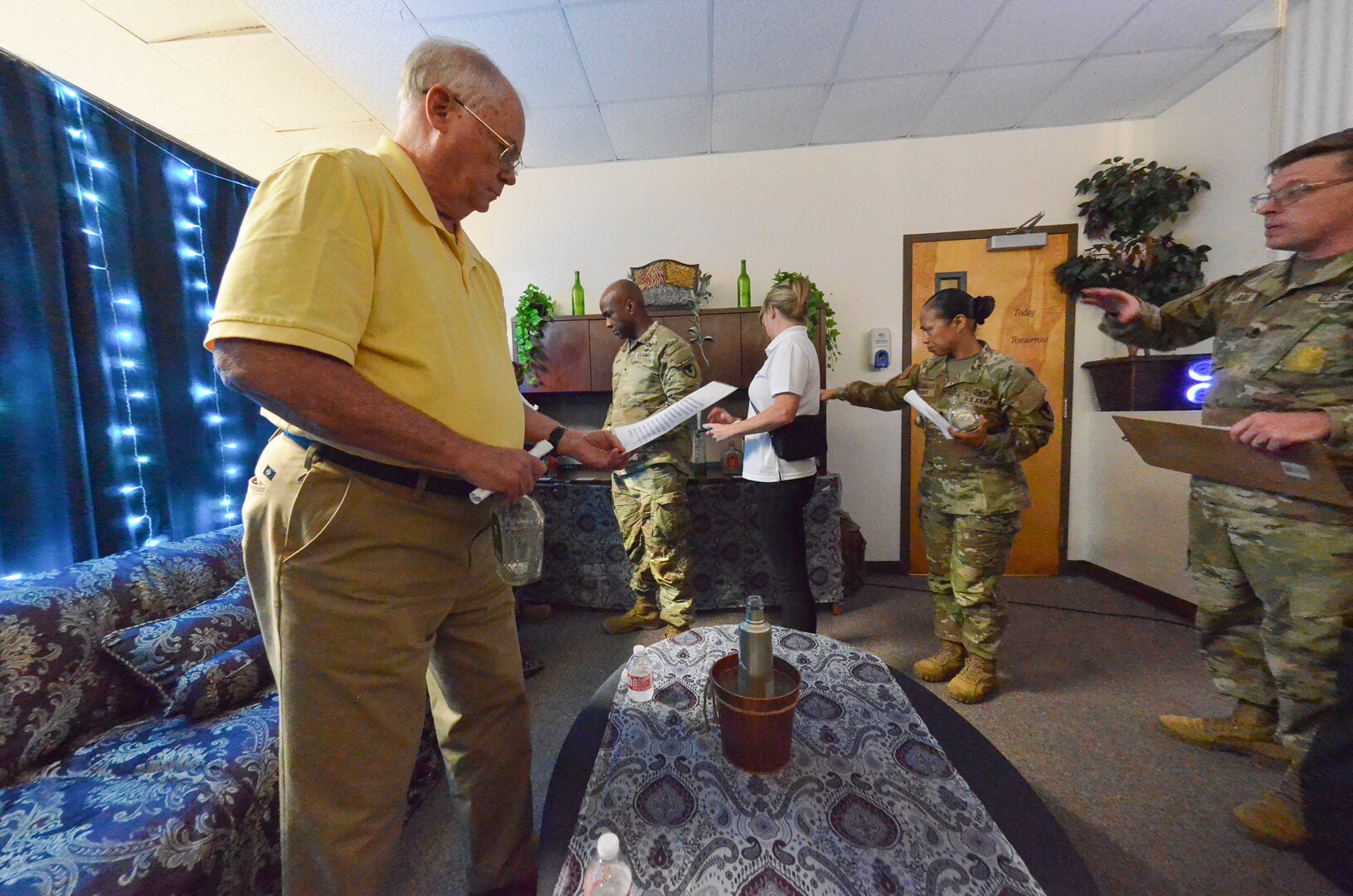 MICC Command Team Accepts SHARP Room Challenge