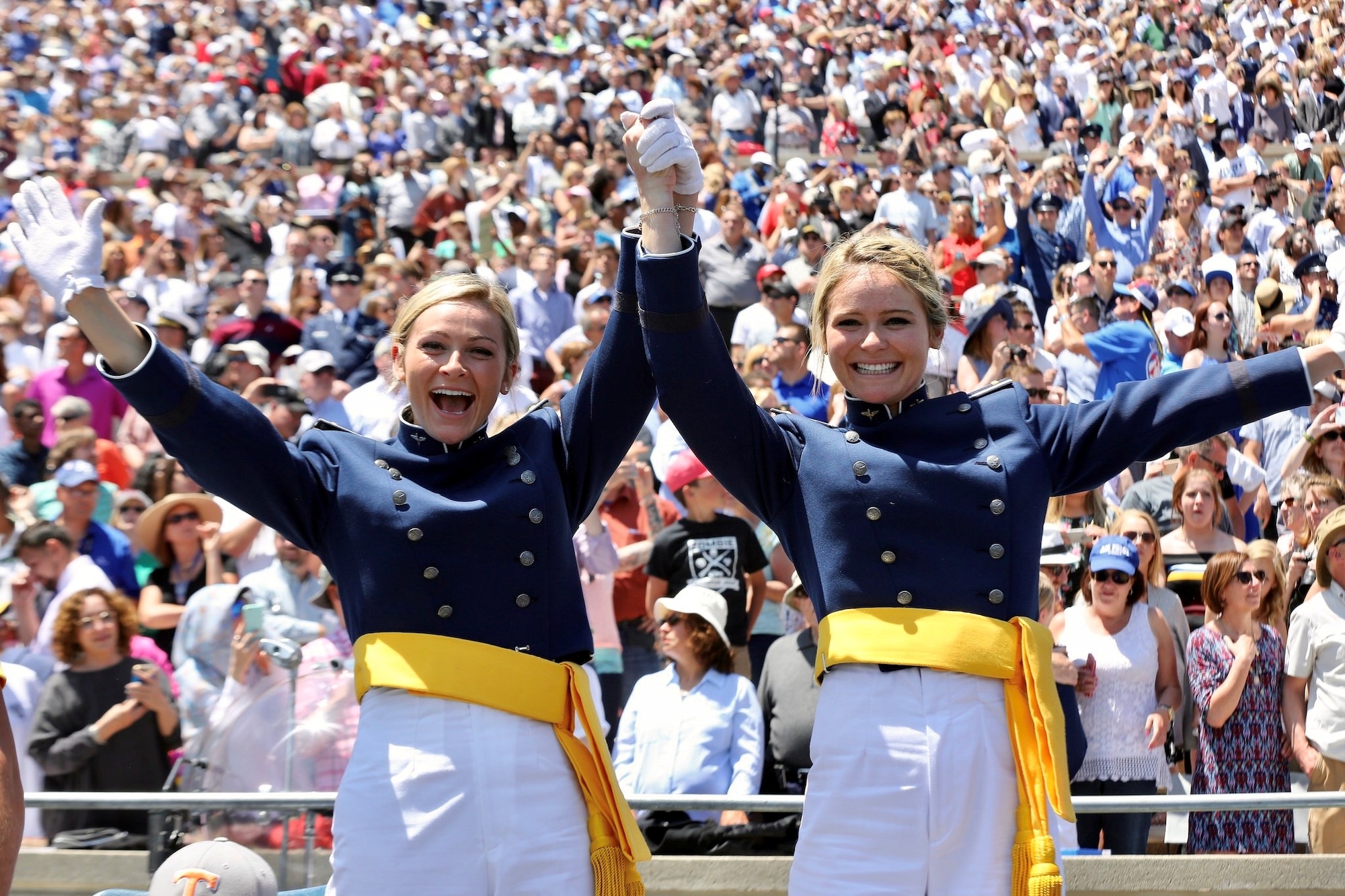 Two sisters graduate USAFA together