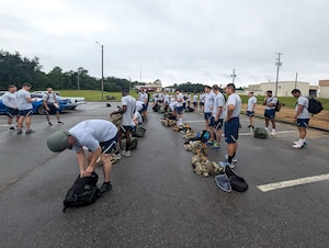 The 33rd Maintenance Squadron conducted a training exercise at Eglin Air Force Base Aug. 4, 2025, to enhance deployment readiness, reinforce Air Force standards and cultivate a stronger sense of unit cohesion.