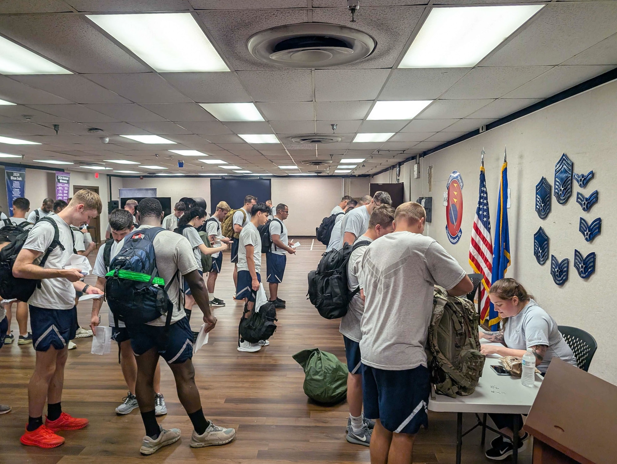 The 33rd Maintenance Squadron conducted a training exercise at Eglin Air Force Base Aug. 4, 2025, to enhance deployment readiness, reinforce Air Force standards and cultivate a stronger sense of unit cohesion.