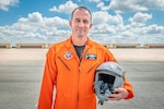 Lt Col. (Ret) Igor Suhr poses for a photo at Whiteman Air Force Base, Missouri., Sept. 8, 2025. Suhr is the first civilian test pilot for the B-2 Spirit Stealth Bomber. (U.S. Air Force photo by Senior Airman Robert E. Hicks.)