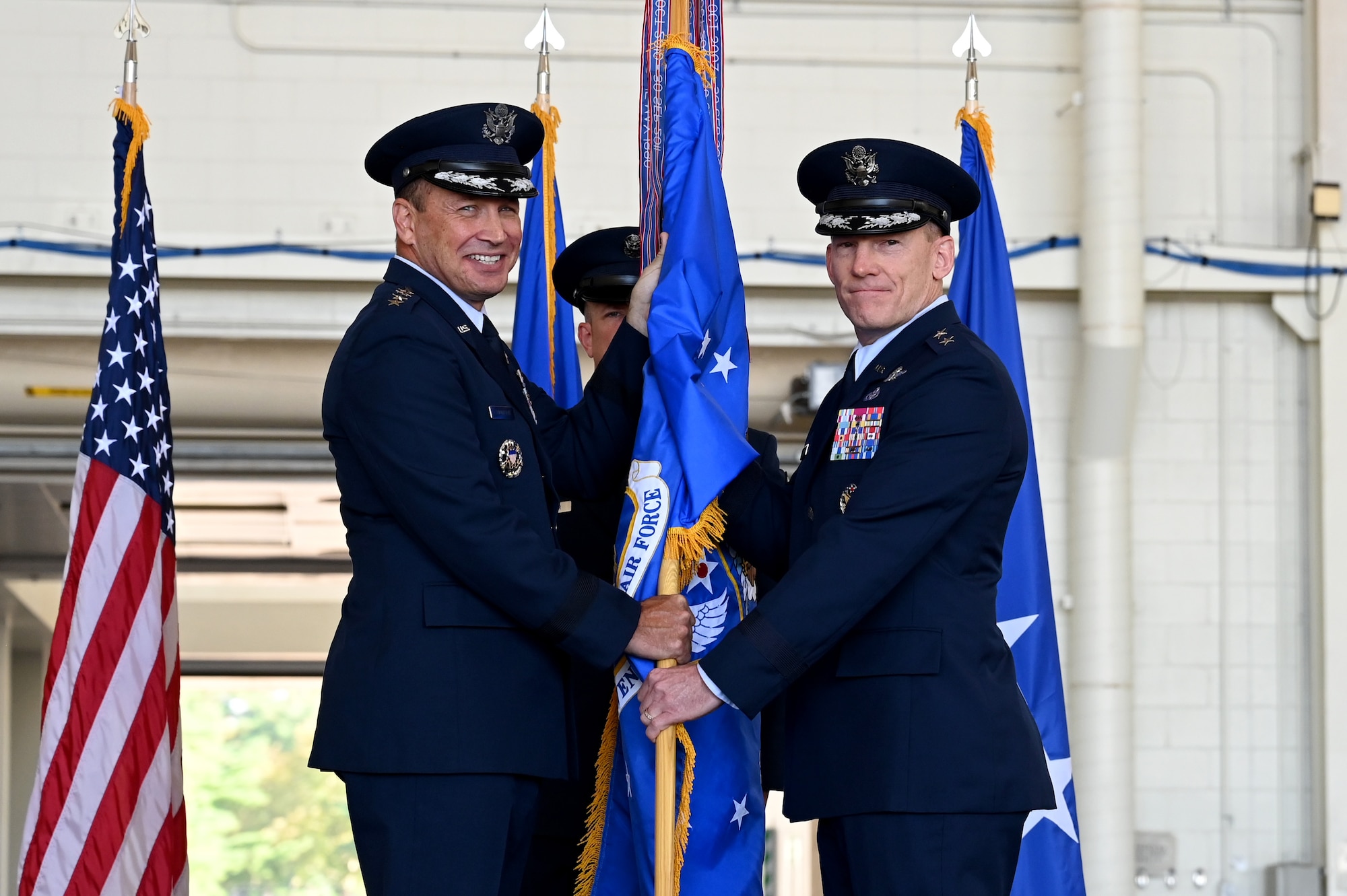Twenty-First Air Force reactivated Sept. 5, realigning units from the Eighteenth Air Force and U.S. Air Force Expeditionary Center under the new Numbered Air Force structure responsible for Air Mobility Command’s forces.