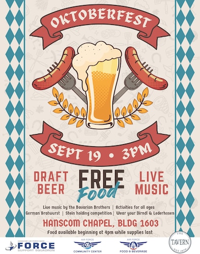 A poster for the Oktoberfest event