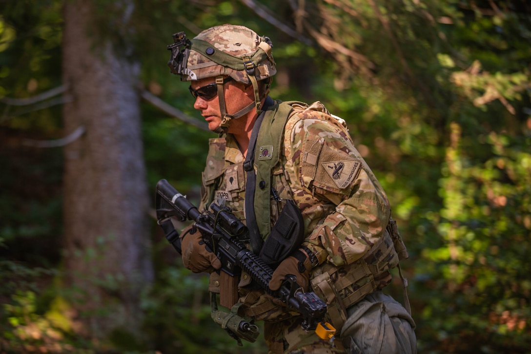 Soldiers during Saber Junction 25