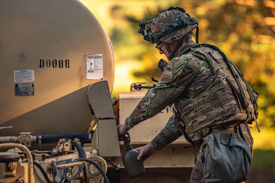 Soldiers during Saber Junction 25