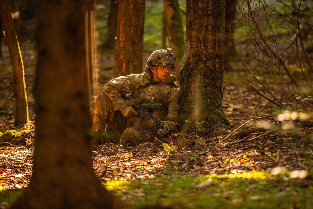 Soldiers during Saber Junction 25