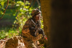 Soldiers during Saber Junction 25