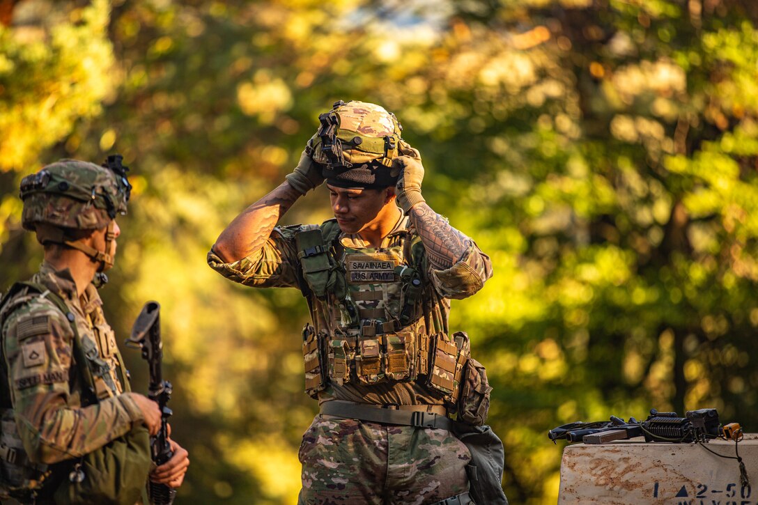 Soldiers during Saber Junction 25