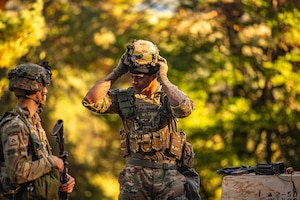 Soldiers during Saber Junction 25