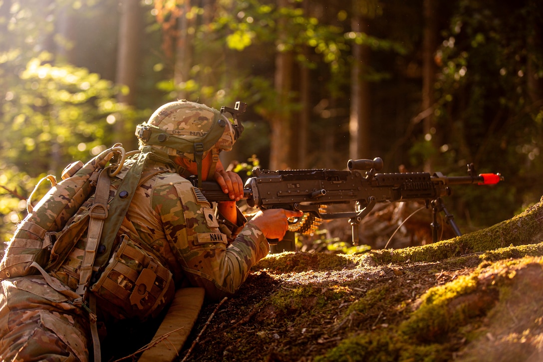 Soldiers during Saber Junction 25