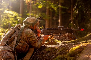 Soldiers during Saber Junction 25