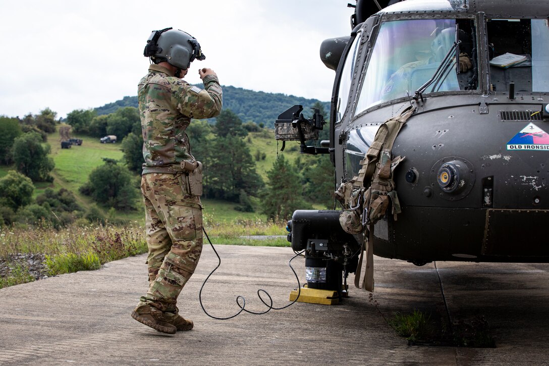 1st Armored Division Combat Aviation Brigade Provides Air Support During Saber Junction 25
