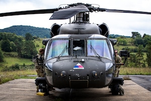 1st Armored Division Combat Aviation Brigade Provides Air Support During Saber Junction 25