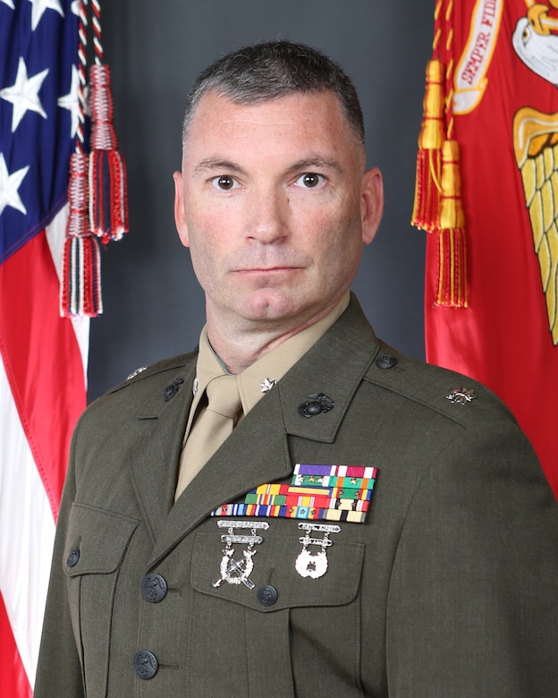 Lieutenant Colonel Raymond P. Kaster, 24th Marine Expeditionary Unit executive officer