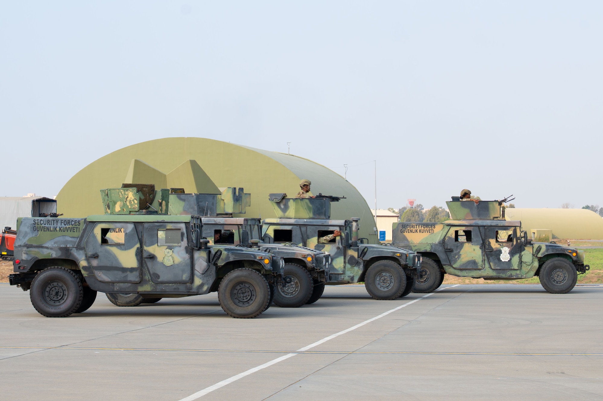 Airmen participate in exercise.