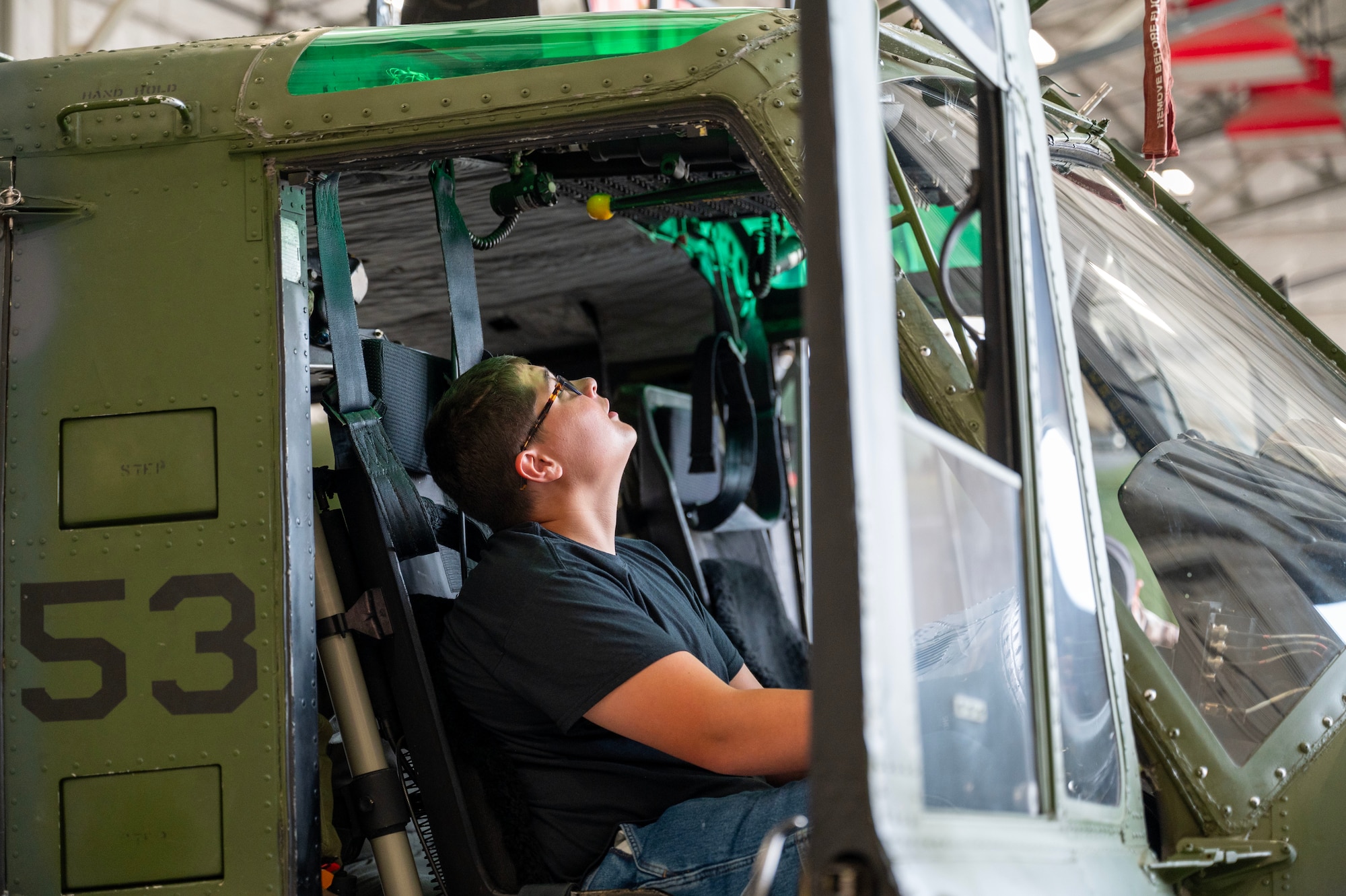 Teen tours squadron that saved his life