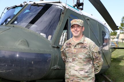 Maj. Jason Stoterau, G3 Operations Officer, 85th U.S. Army Reserve Support Command, pauses for a photo during the 85th USARSC’s weekend battle assembly, September 6, 2025.