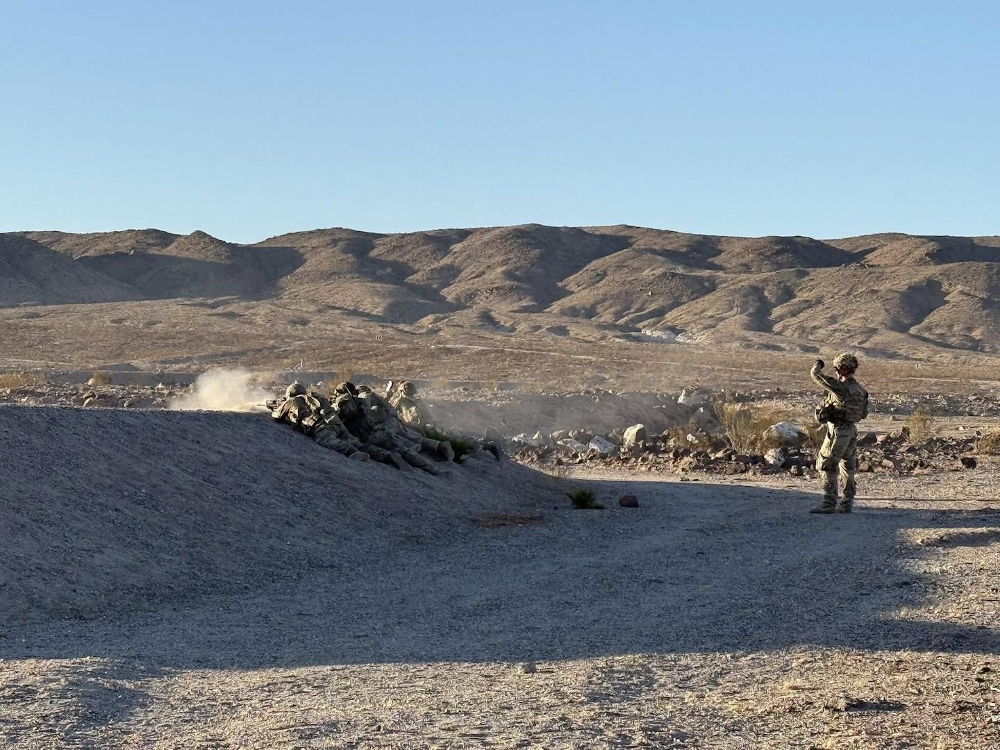 3-116th Soldiers excel “in the box” at National Training Center