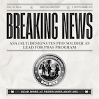 The Assistant Secretary of the Army (Acquisition, Logistics, and Technology) has officially designated PEO Soldier as the lead for the Purpose Built Attritable System (PBAS) program.