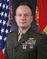 Lieutenant Colonel Dustin A. Kerlin, Commanding Officer, 4th Marine Aircraft Wing Site Support Miramar