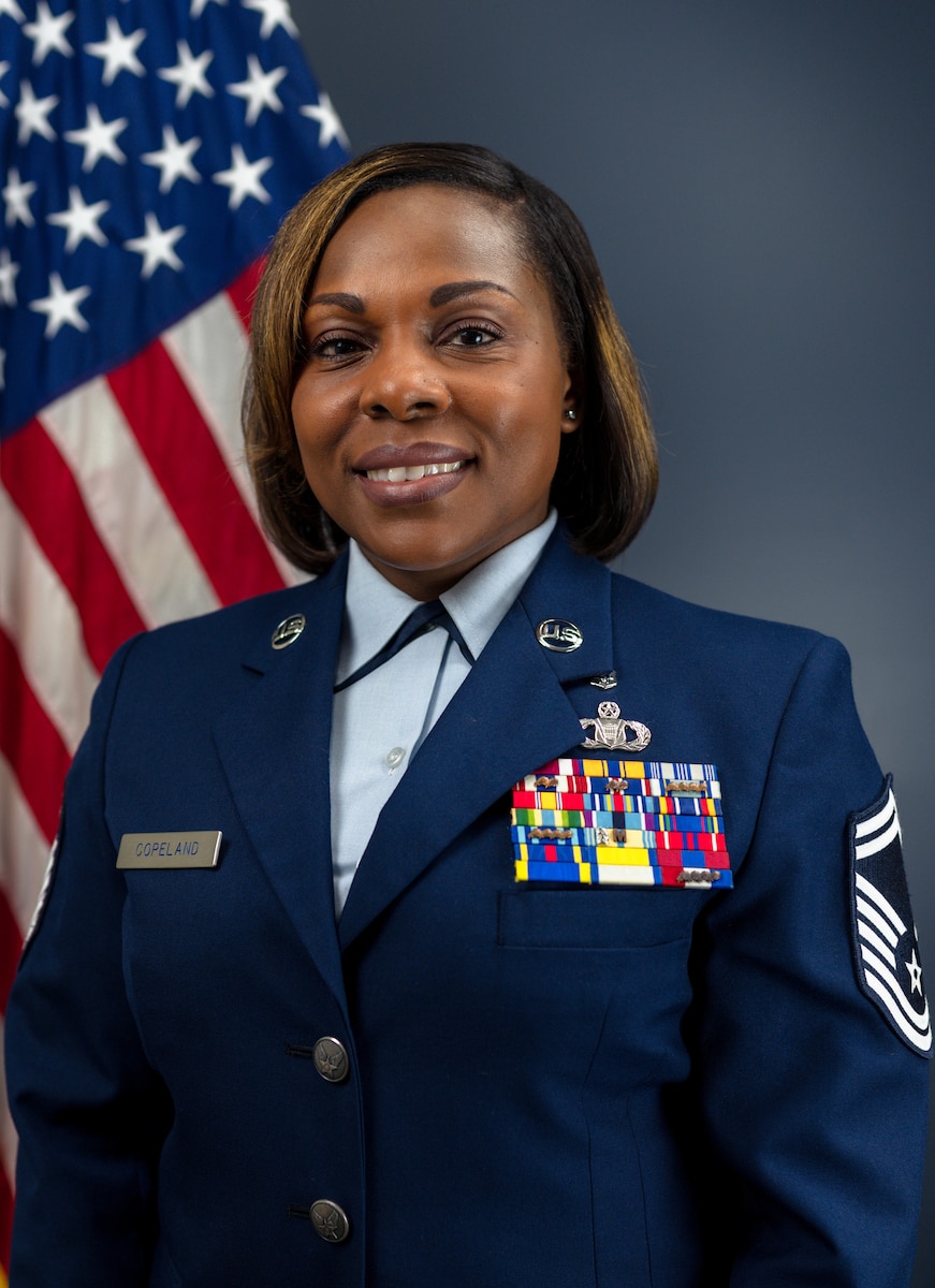 Senior Master Sgt. Merche Copeland's Bio Photo