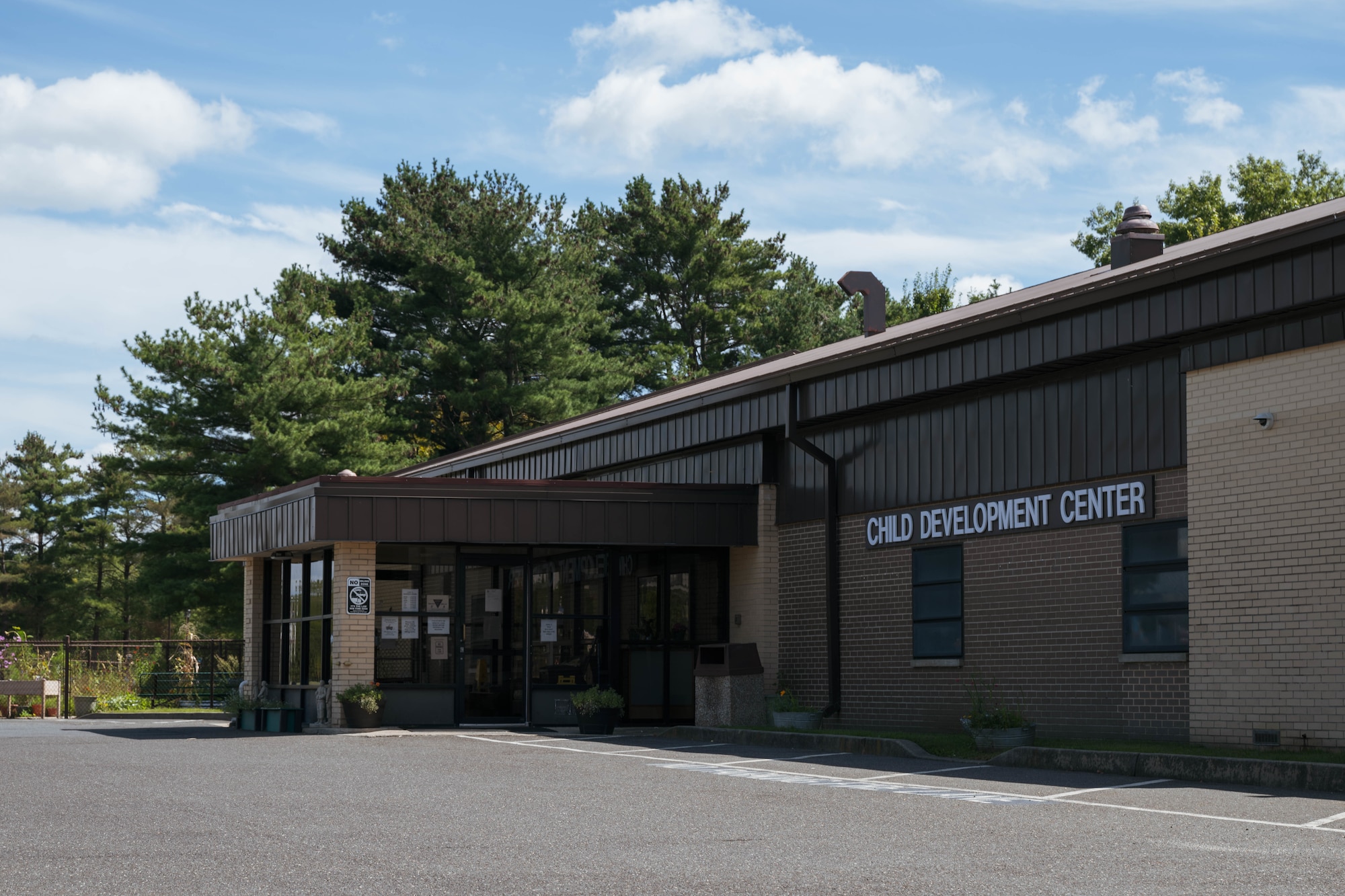 One of four 87th Force Support Squadron Child Development Centers maintains operations at Joint Base McGuire-Dix-Lakehurst, N.J., Sept. 3, 2025. Toward the end of 2024, CDCs around the DOD experienced a hiring freeze, the JB MDL CDC staff worked to mitigate its impact and continue caring for family members. (U.S. Air Force photo by Senior Airman Aidan Thompson)