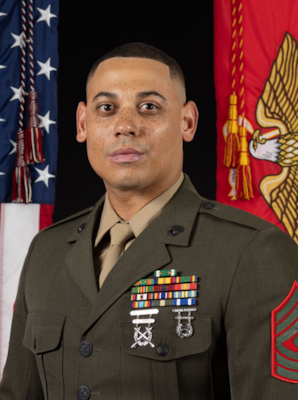 Portrait of First Sergeant Yovanni A. Toledo