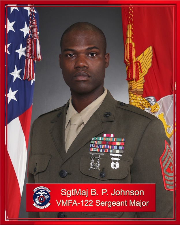 SgtMaj B.P. Johnson VMFA-122