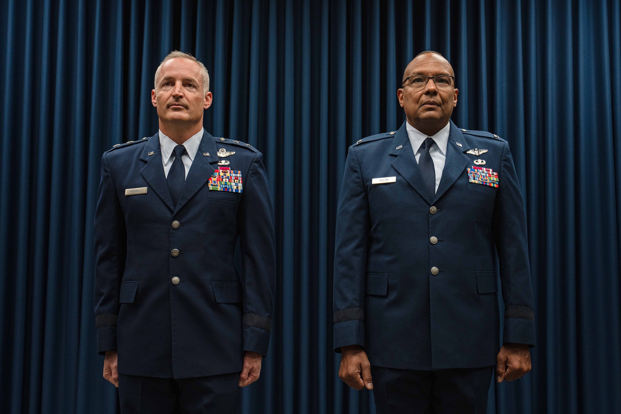 The ceremony marked Colón-DeJesús’ promotion to brigadier general and recognized his continued service as the Chief of Staff for the South Dakota Air National Guard.