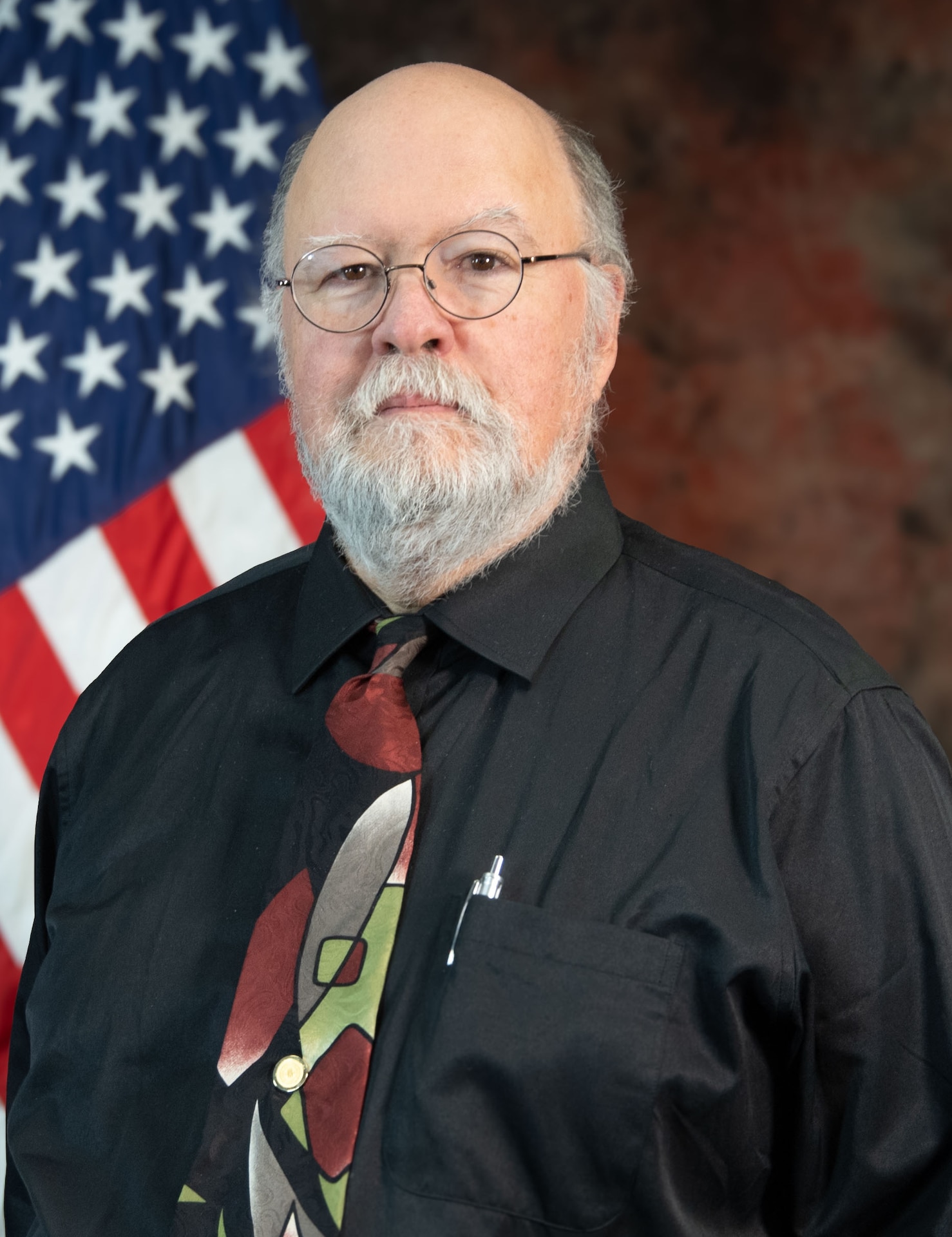 Dr. Dague poses for a studio photo at the NCO Leadership Center of Excellence, Fort Bliss, TX on 14 August, 2025