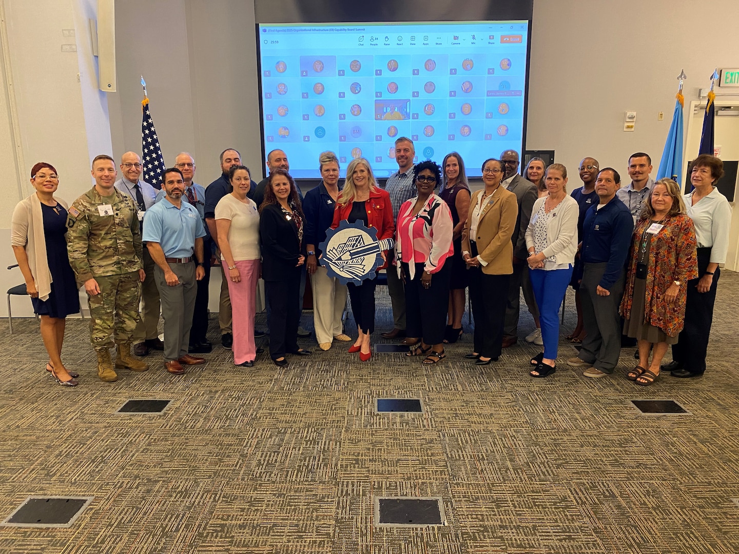 A group photo from the OI Board's 2025 summit.