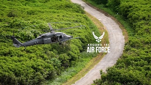 In this week's look around the Air Force, the 11th Air Task Force is the first ATF to deploy during Exercise Resolute Force Pacific, the Explosive Ordnance Disposal Robot Depth-Perception System improves safety, speed and precision during high-stakes missions, and the Space Force graduates the inaugural class of Guardian officers from the year-long Officer Training Course.