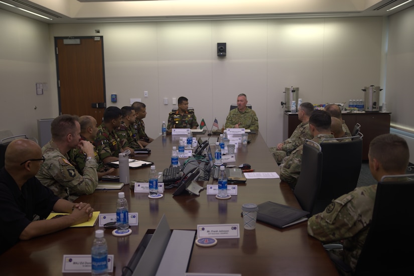 U.S. Army Pacific and the Bangladesh Army held their 9th Land Forces Talks to strengthen bilateral relationships and build trust from Sept. 8-10, 2025, at Fort Shafter, Hawaii.