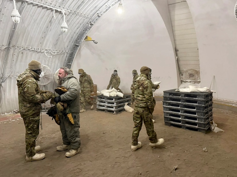 The All-Range Tactical Clothing system, formally known as the Cold Temperature and Arctic Protection System (CTAPS), is a multi-layer collection of cold weather garments designed to provide the wearer environmental protection in temperatures ranging from 45 °F to −65 °F. When an early spring hit the usually frigid interior Alaska at Arctic Regions Test Center, the test pivoted to a climactic chamber at Yuma Test Center.