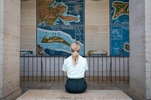 Indo-Pacific regional leaders from more than 30 nations visit the National Memorial Cemetery of the Pacific during the 36th annual international Military Law and Operations strategic engagement in Honolulu, Hawaii, Sept. 9, 2025.