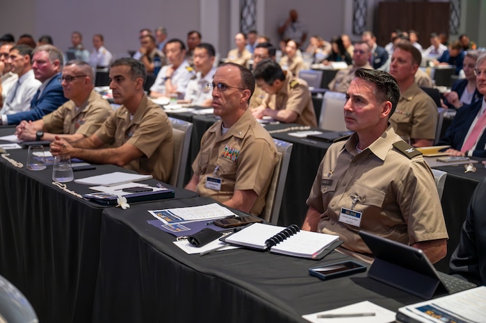 Indo-Pacific regional leaders from more 30 nations attend the 36th annual international Military Law and Operations strategic engagement in Honolulu, Hawaii, Sept. 8, 2025.