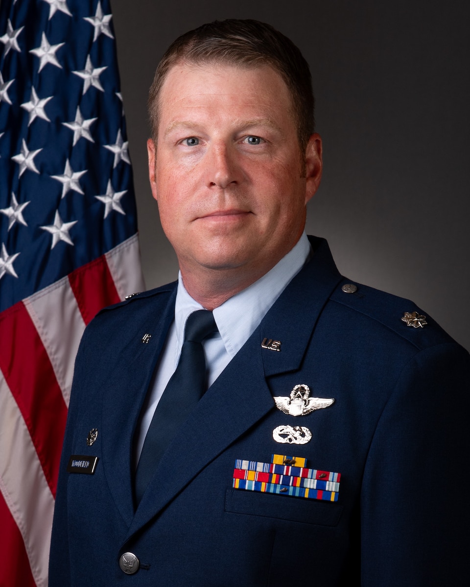 Official portrait of Lt. Col. Matthew B. Woodfield