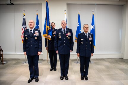 Image of Airmen posing for a photo.