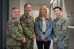The Naval Health Clinic Cherry Point Readiness Team ensures the medical readiness of over 1,000 service members assigned to six different units aboard Marine Corps Air Station Cherry Point.

The team tracks and coordinates essential medical procedures such as flight physicals for air traffic controllers and pilots, screenings for special duties, courses and reenlistments and evaluations for service members separating from active duty.