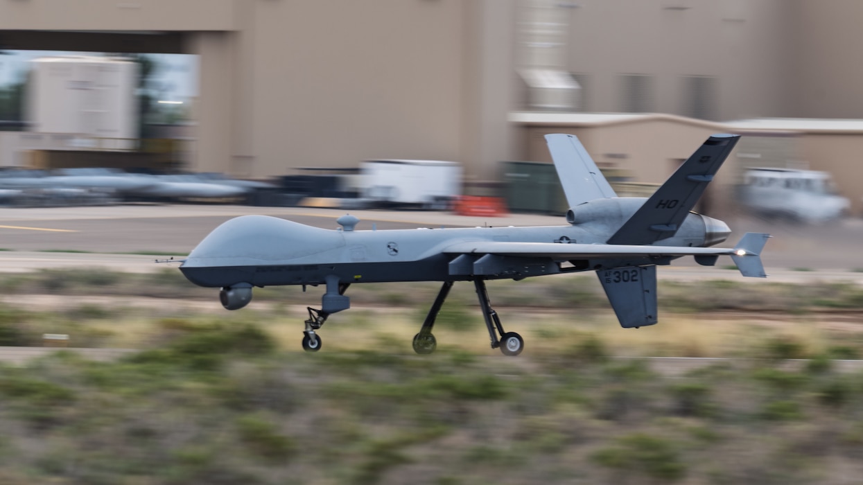 Reaper taking off