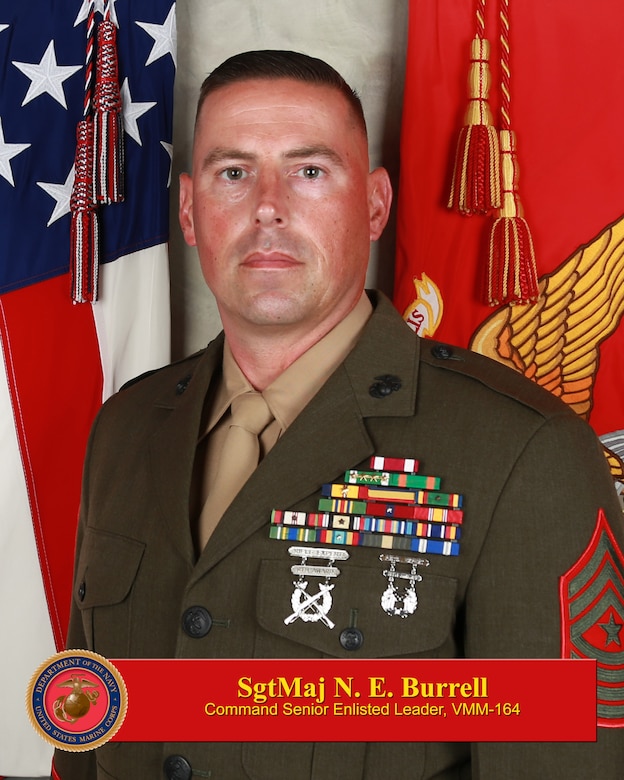 SgtMaj Burrell VMM-164