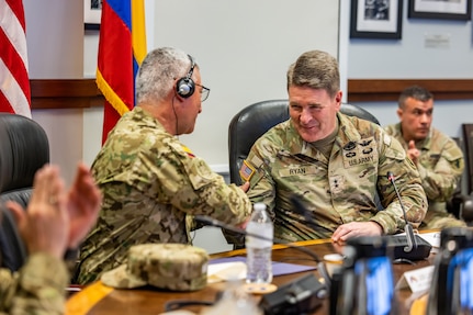 U.S., Colombian armies strengthen partnership with 2025 staff talks, signing agreed-to-actions