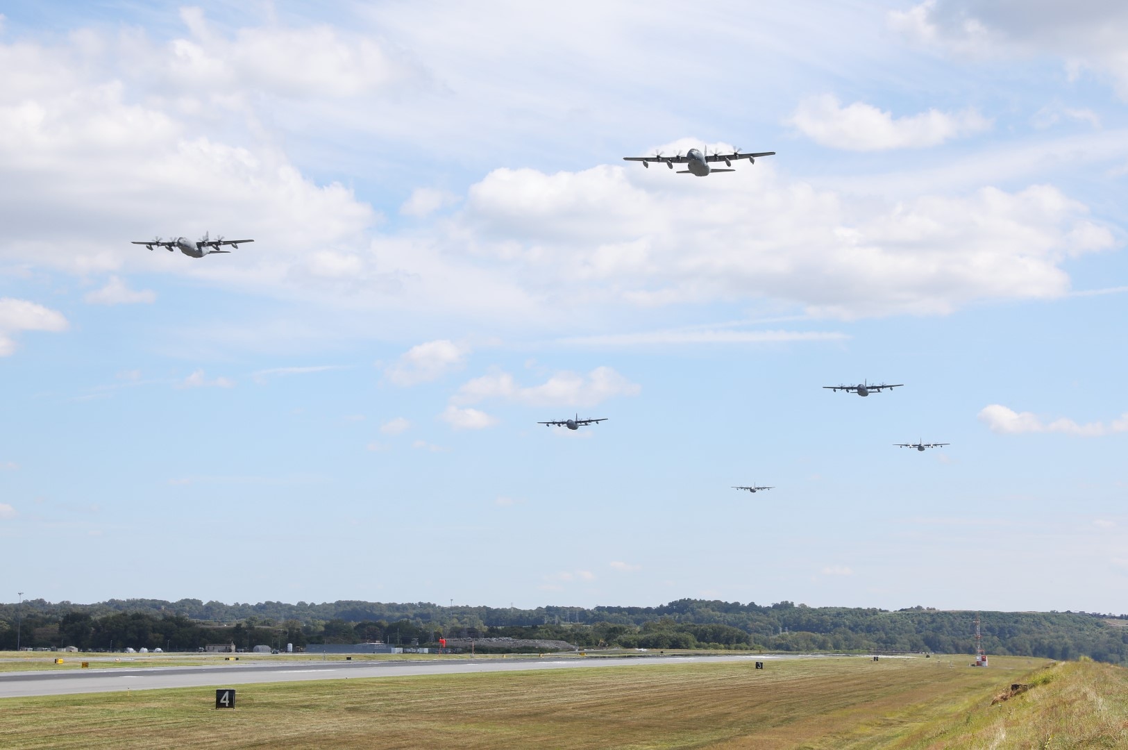 U.S. Airmen with the 193rd Special Operations Wing conducted routine Launch the Fleet training from Harrisburg International Airport in Middletown, Pennsylvania, September 11, 2025, timed to commemorate Patriot Day.