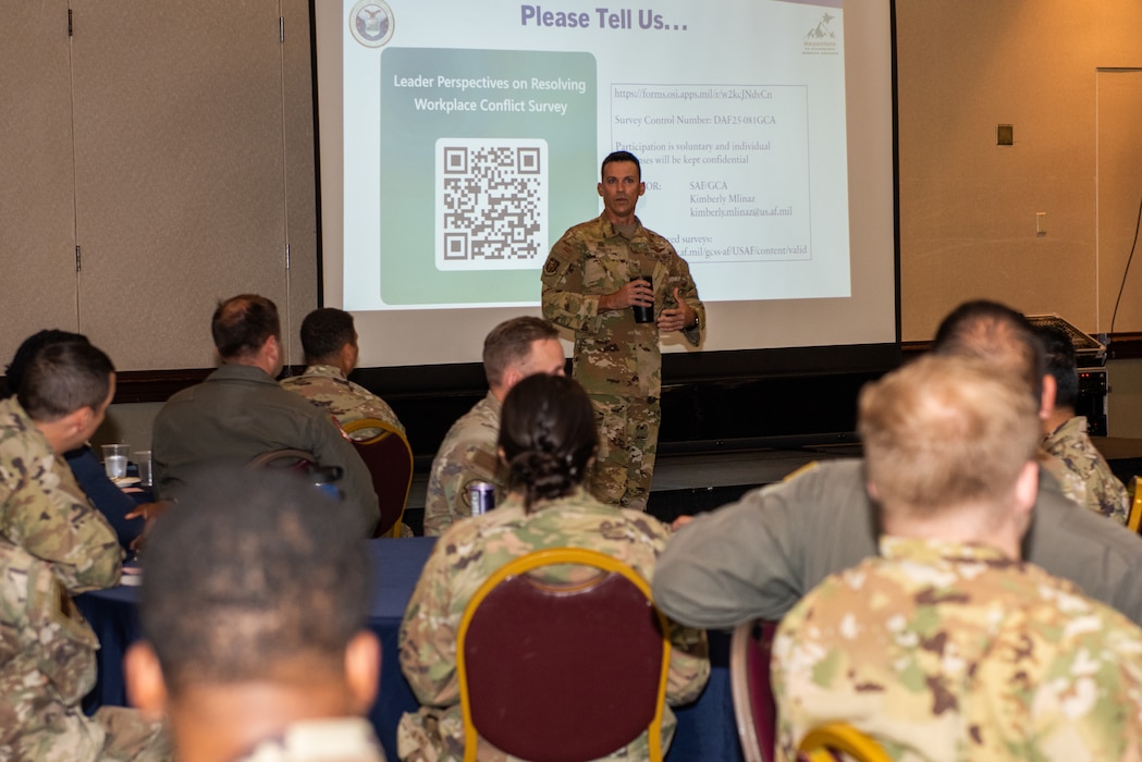 Deputy commander delivers remarks